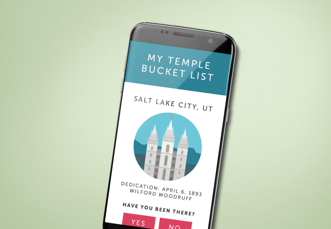 temple icon app mockup